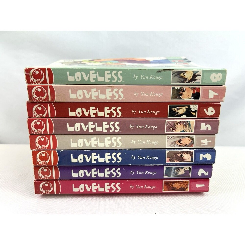 Loveless Manga Set Vol. 1-8 TokyoPop English Paperback